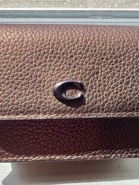 Coach Essential Half Flap Crossbody Card Case